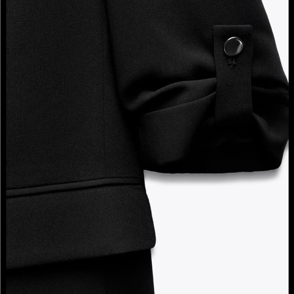 Zara | Open Blazer with roll up sleeves - Picture 6 of 12